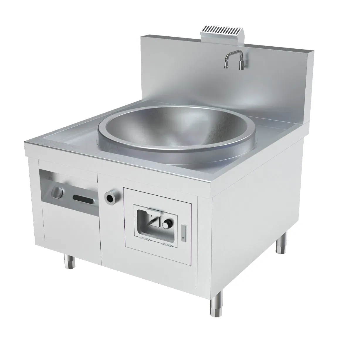 70cm Chinese Wok Stove for Heavy-Duty Kitchen Use