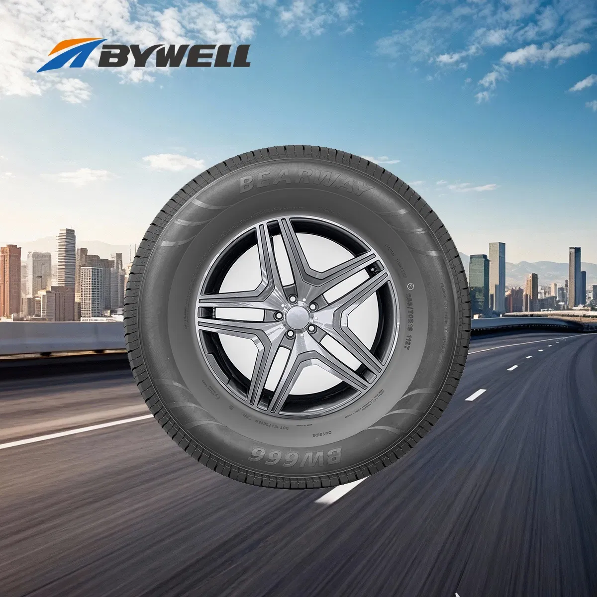 Высококачественная автомобильная шина с отличным сцеплением