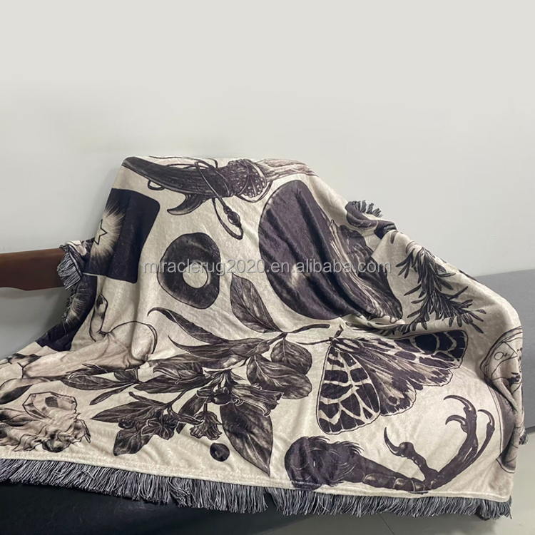 Hot Sell Sherpa Fleece Blanket Custom Luxury Warm Flannel Blanket Soft Polyester Fleece Blanket