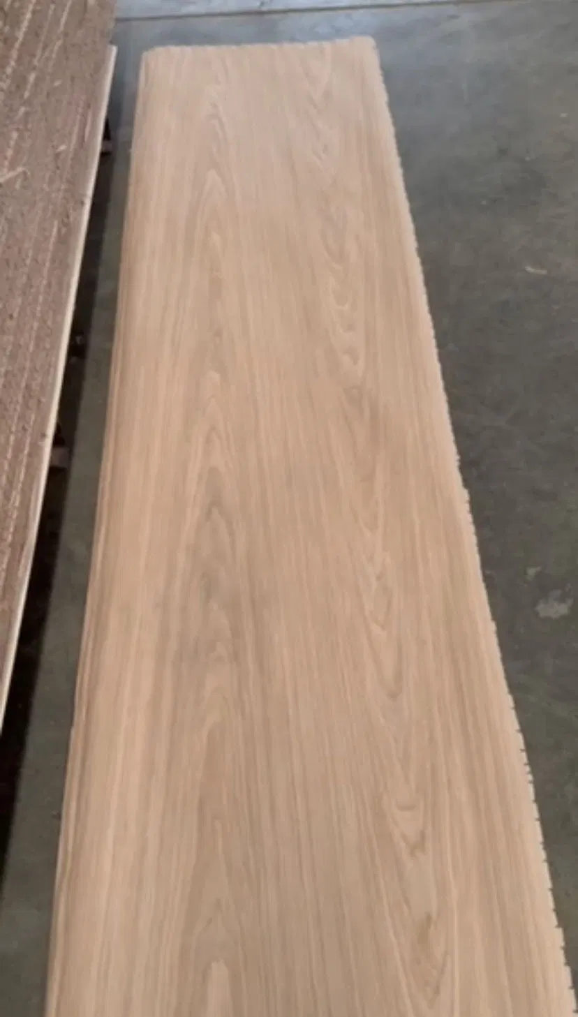 Beautiful Red Oak Leather with Beautiful Patterns and Textures, Used for Making Furniture.