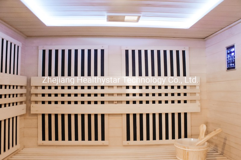 Factory Supply Far Infrared Sauna Room for 3 Person
