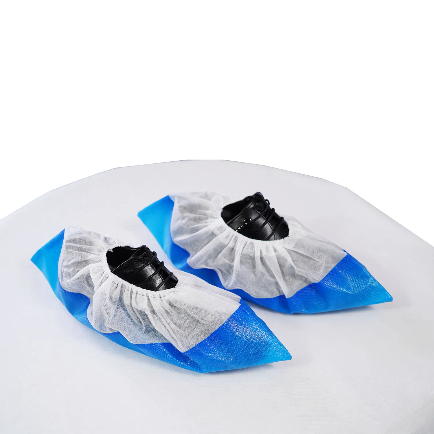 Disposable Embossed Waterproof Anti-Skid PP+CPE Shoe Cover