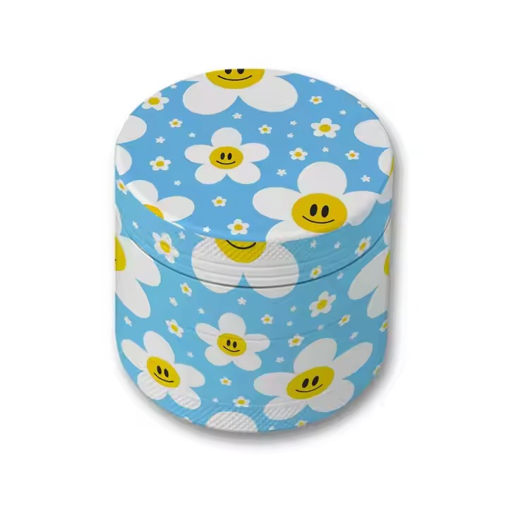 Ручная металлическая мельница для табака и специй