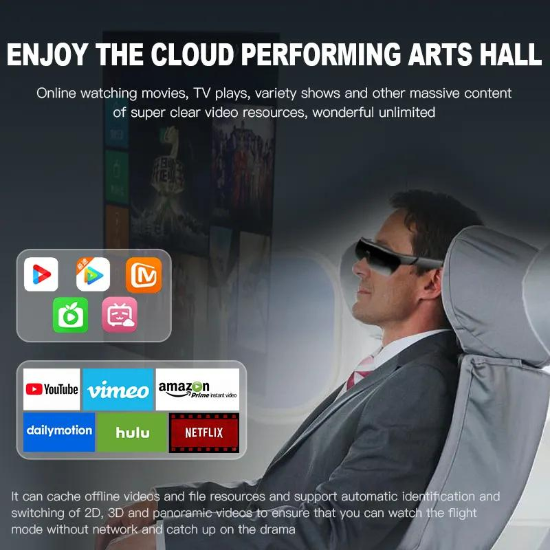 Ultra Clear Smart Portable Home Theater 3D HD Ar Vr Glasses