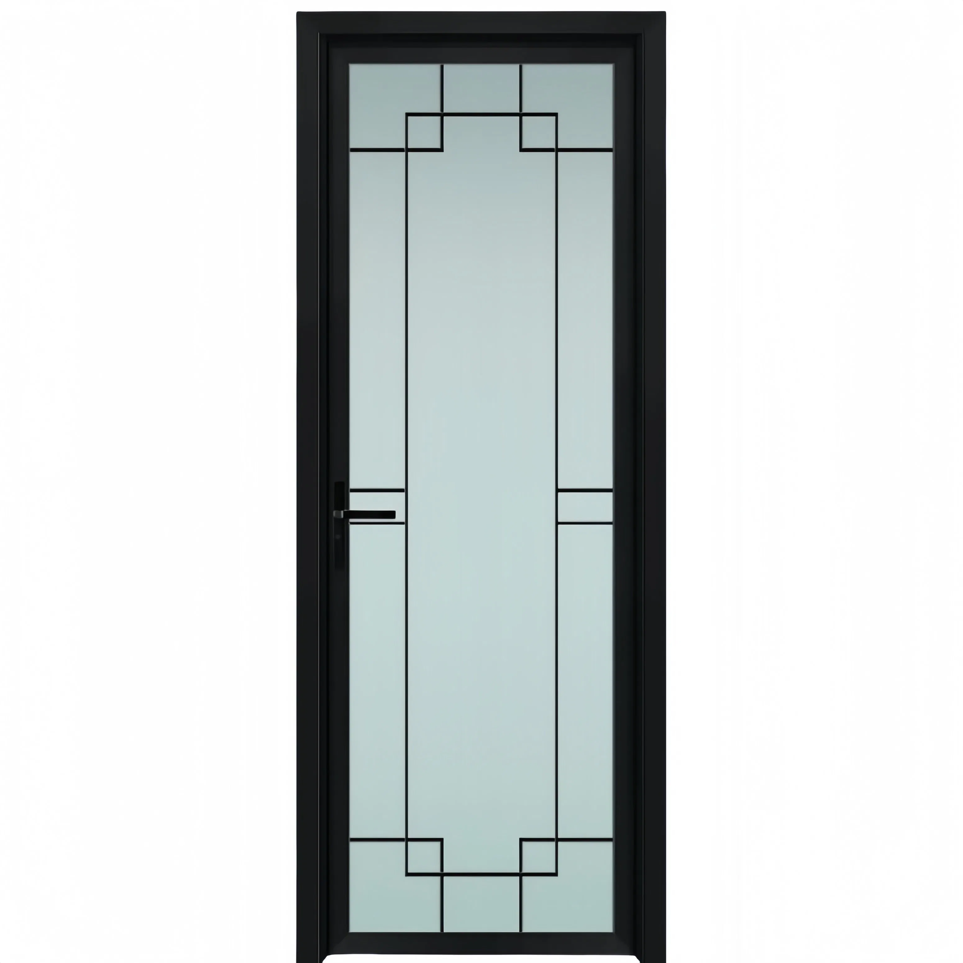 Распашная стеклянная дверь для ванной Sleek Swing