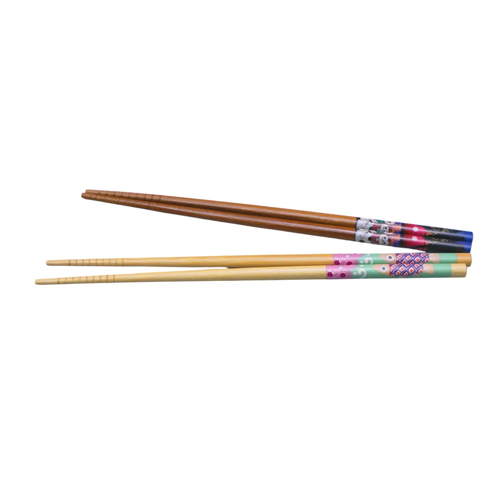 Popular Personalized Restaurant Chopsticks Set Can Reuse Chopsticks Printed Chopsticks
