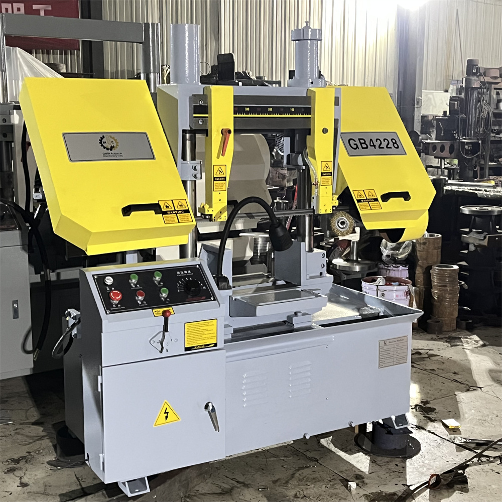 Ленточная пила по металлу горизонтальная автоматическая с редуктором