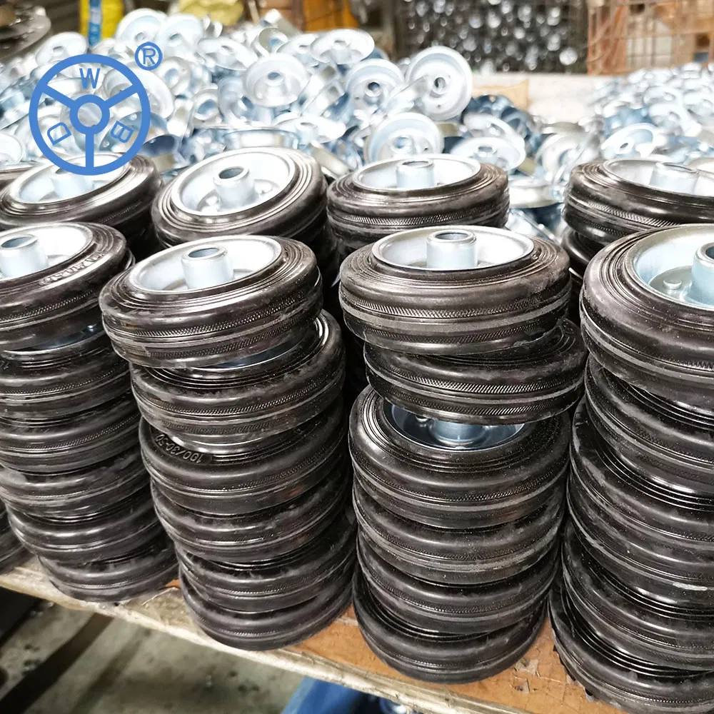 Ylcaster Factory Direct Standard Industrial Caster Heavy Duty Trolley Wheel Pivoting Caster Wheels Ruedas Pesadas