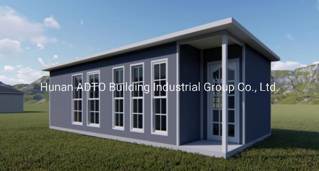 Prefabricated Light Steel Office/ School/ RV Sandwich Panel House