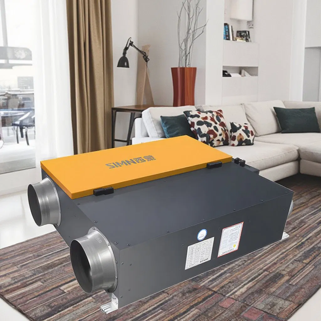 High Heat Exchange Efficiency Fresh Air Purifier Ventilation Unit
