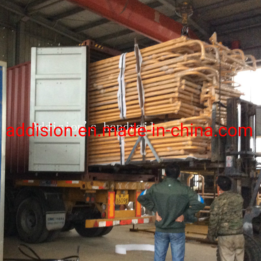 Monowills Handrail Safety Railing "Ball & Tube" Stanchion System Functional Handrail