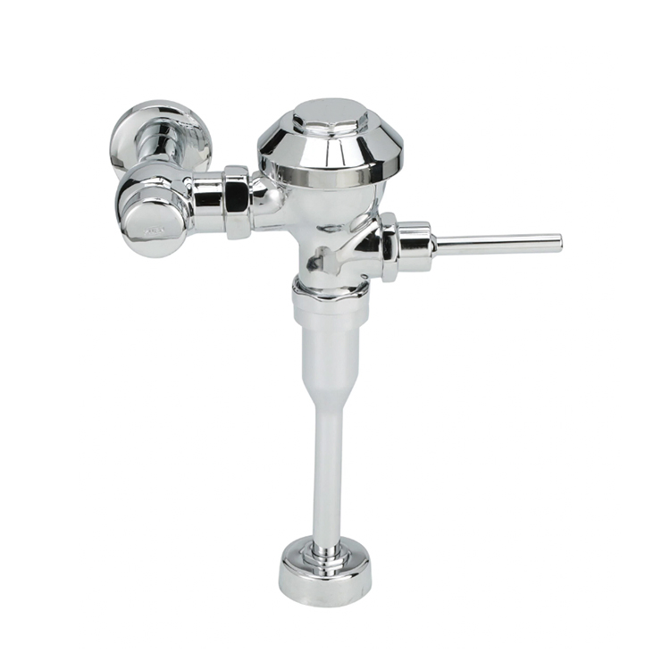 Chrome Plated Single Urinal Manual Flush Valve for Toilet