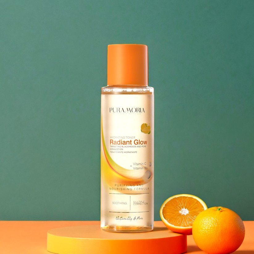 Skin Radiant Glow Hydrating Face Toner with Vitamin C and Niacinamide