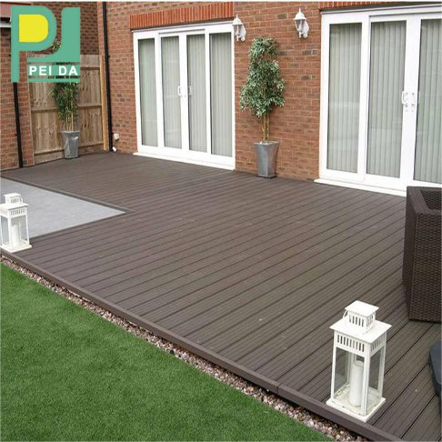 WPC Decking Composite Wood Texture Flooring