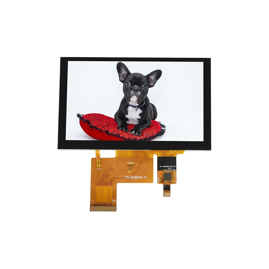 Premium 800X480 5'' High Brightness LCD Module for Touch Screen Interfaces