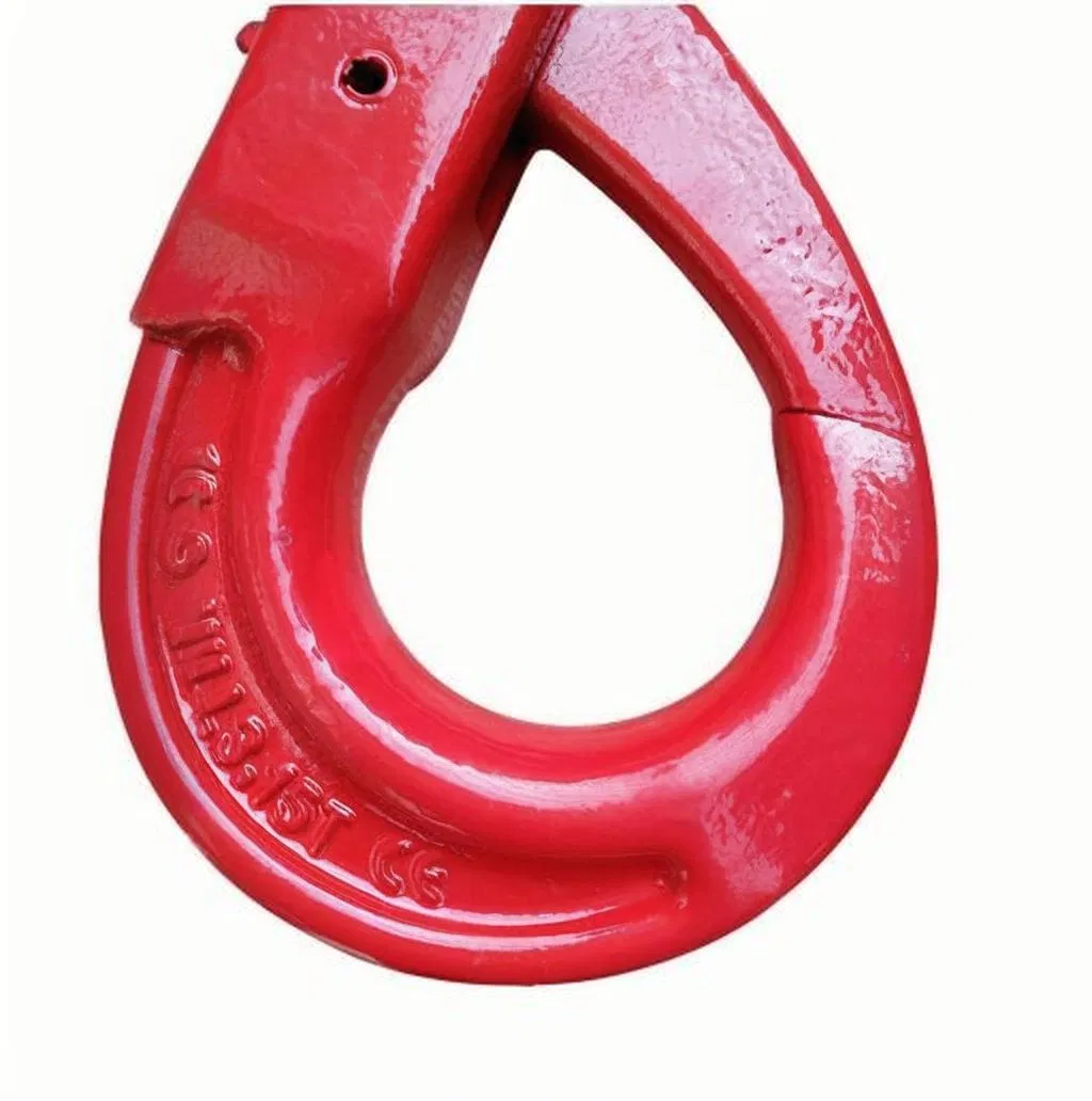 Alloy Steel G80 Eye Hook for Heavy Lifting and Chain Sling Use