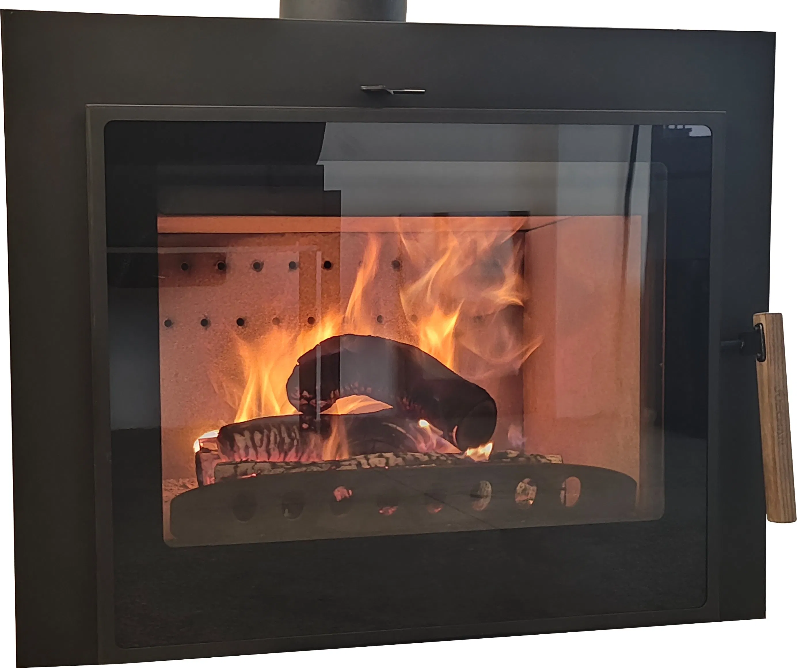 Отдельностоящий камин Elegant с эффектом живого огня