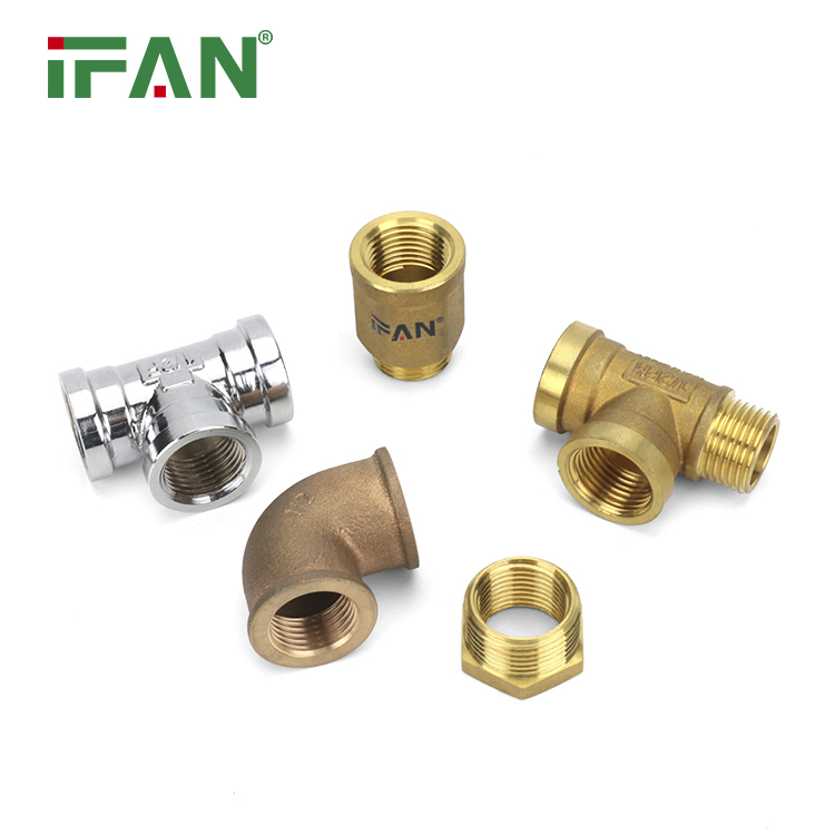 Ifan Manufacturer Plumbing Hardware Connector Precision Processing Technology Brass Fitting