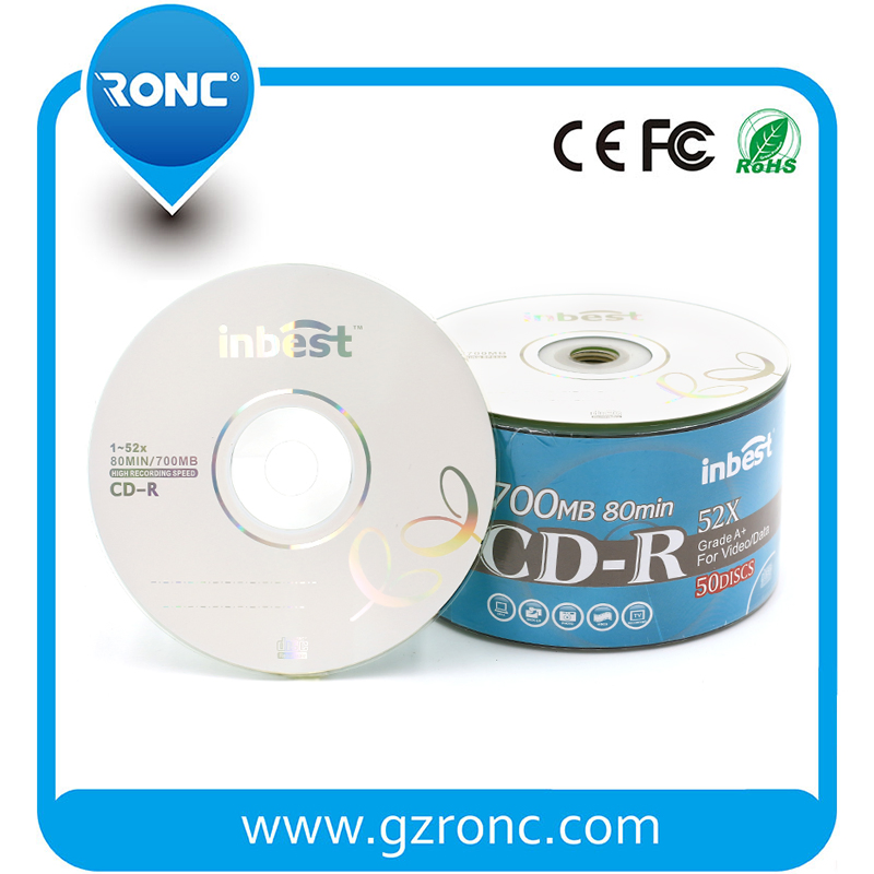 Оптовые CD-R 1-52X 700MB 80min в упаковке