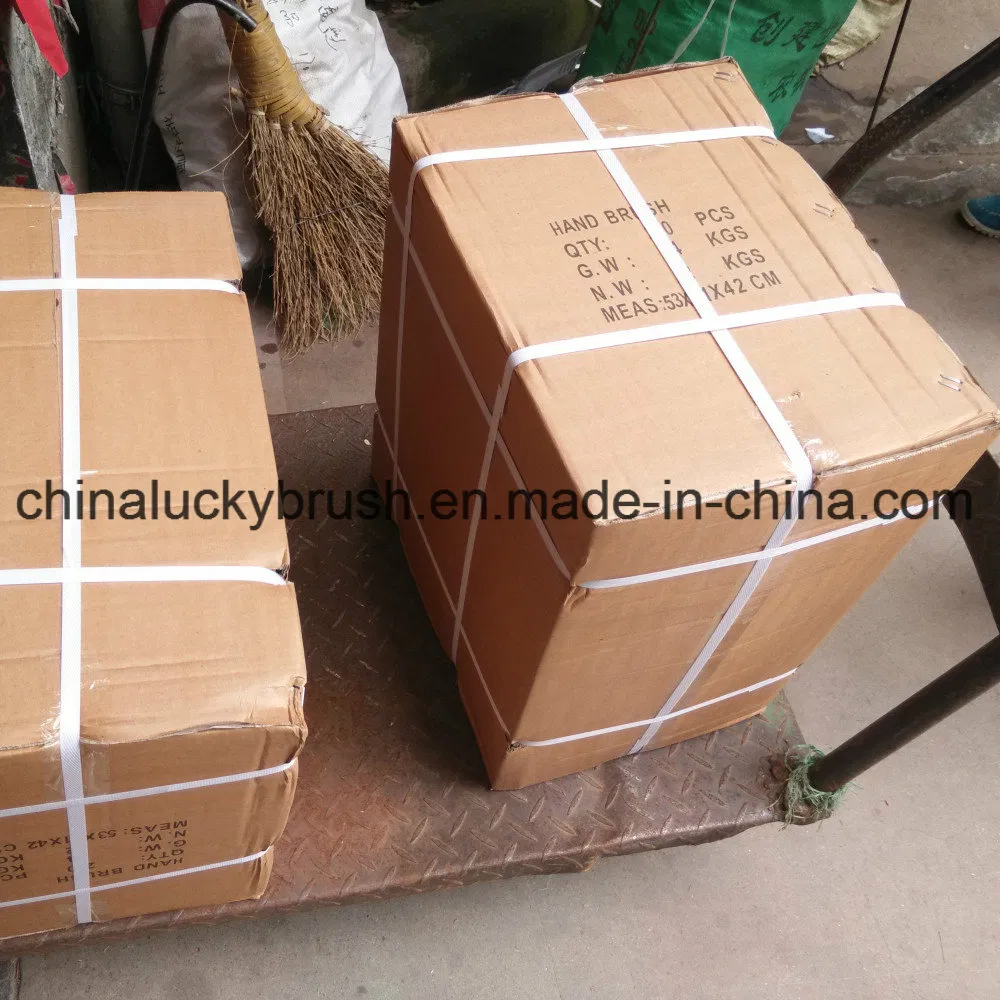 Red Colour Nylon Abrasive Shaft Wheel Brush (YY-047)