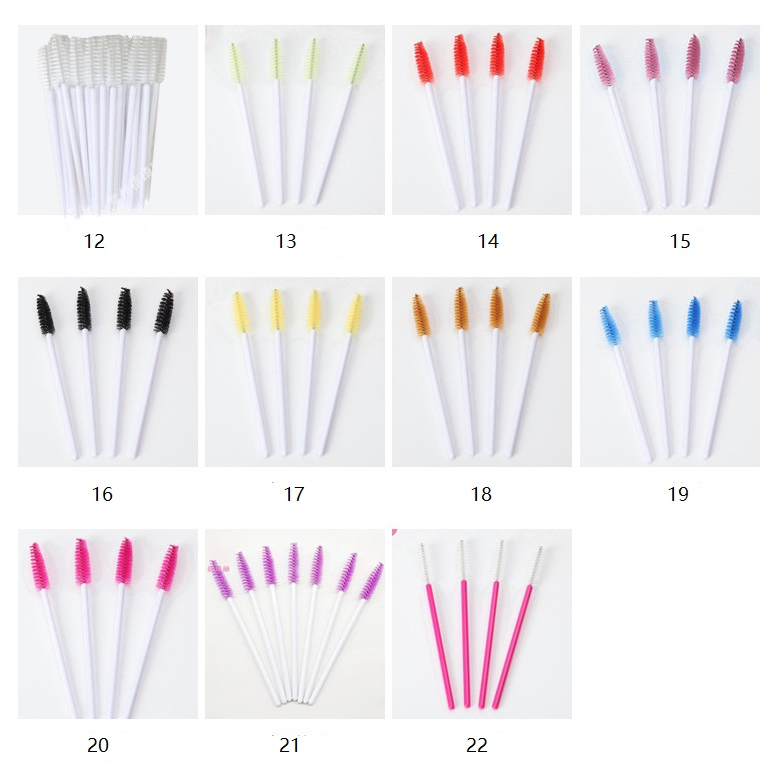 Plastic Makeup Eyelash Brush