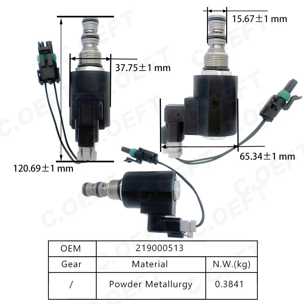 Solenoid Valve 219000513 for Komatsu Excavator