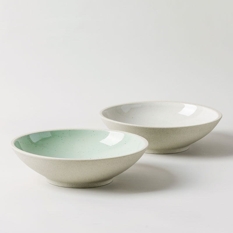 8 Inch Ceramic Soup Ramen Noodle Bowl Salad Bowl for Restaurant