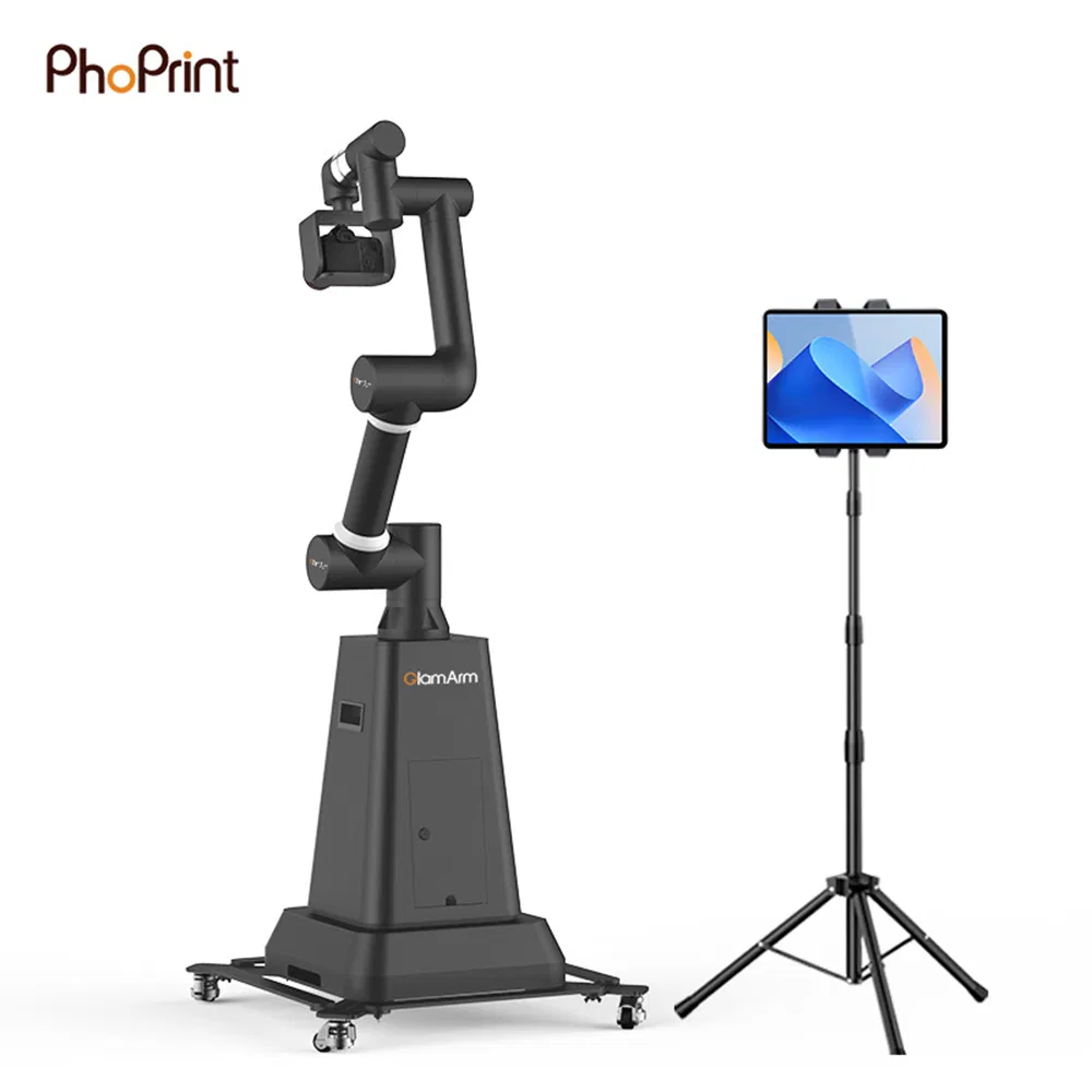 High-Tech Robotic Camera Arm for Stunning Event Photography Glambot Robotic Arm Camera Glambot Photo Booth