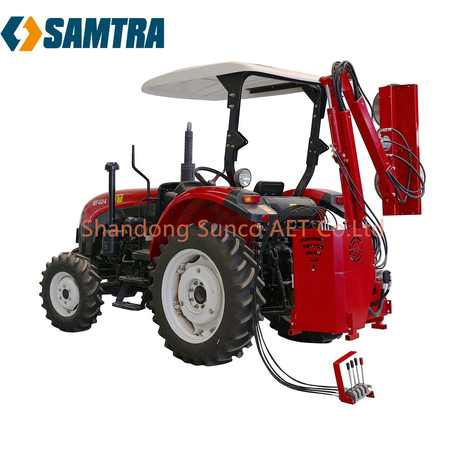 Avant Loader Attachment Hydraulic Side Arm Flail Mower