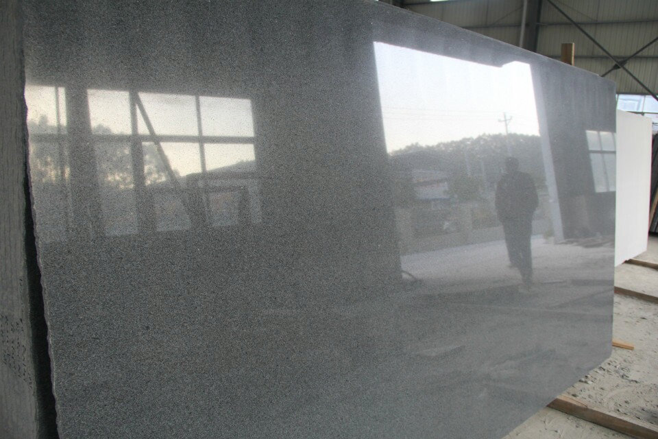 Wholesale Sesame Black Granite G654 Granite Flamed Walkway Stone