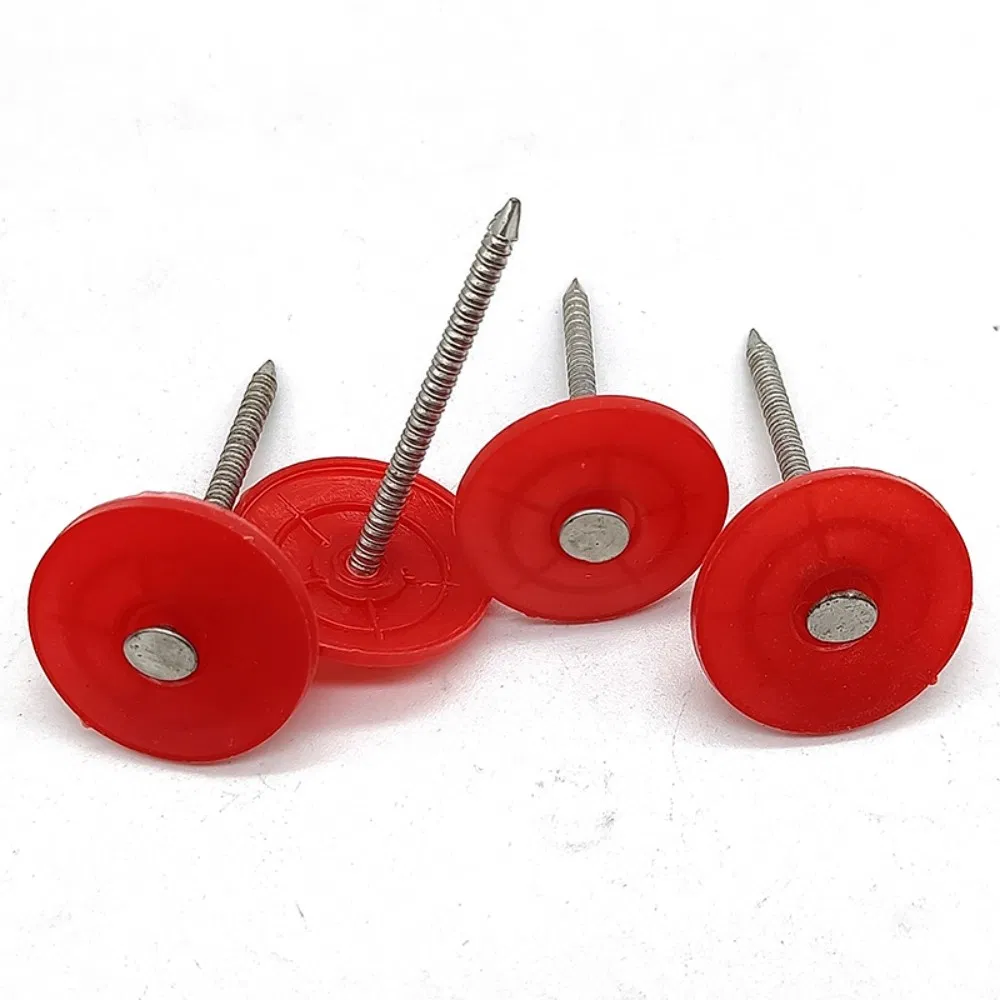 3/4" Plastic Round Cap Roofing Nails