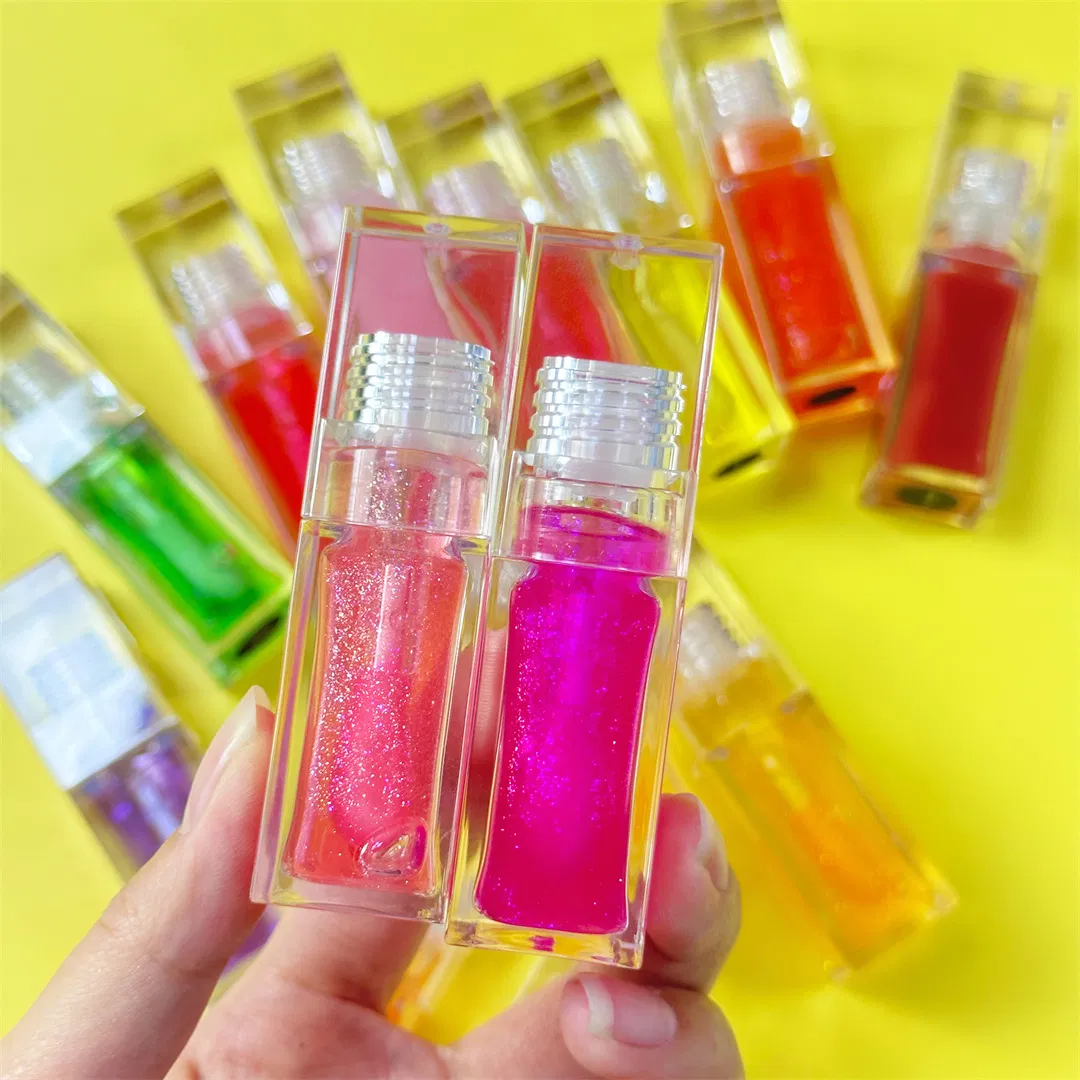 Moisturizing Shiny Shimmer Magic Natural Flavor Lip Gloss Oil Tint Private Label