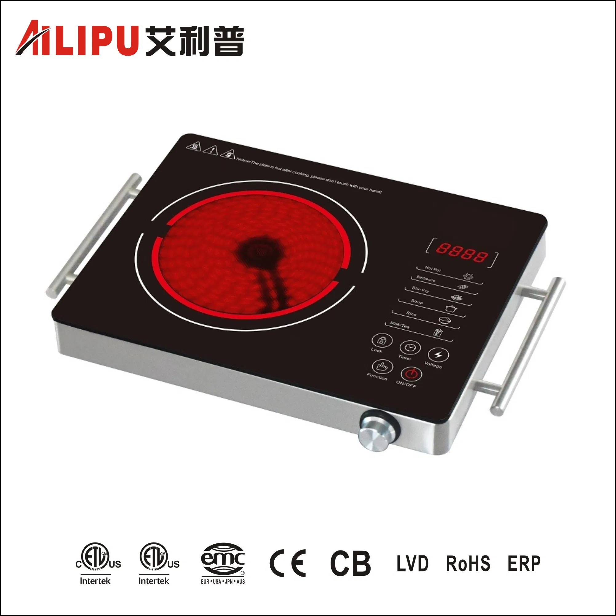 Metal Housing Infrared Cooker/Infrared Cooktop/Electrical Hobs/Ceramic Stove