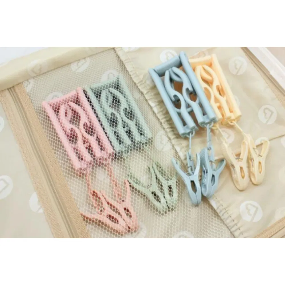 Foldable Cloth Coat Hanger Easy Use Clothes Hanger Travel Wyz11757