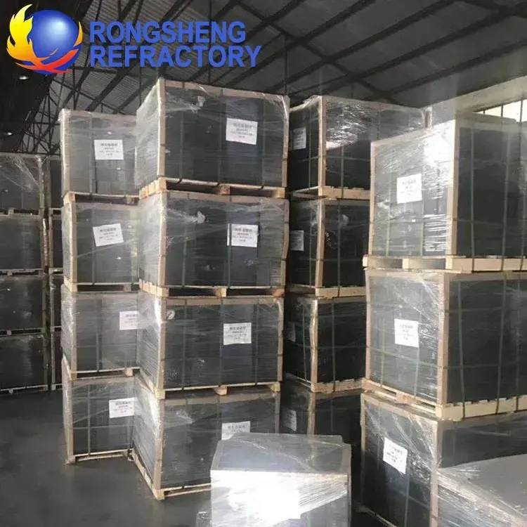 Good Wear Resistance Silicon Nitride Fire Brick Black Silicon Carbide Refractory Bricks for Electric Furnace and Aluminum Electrolytic Cell Lining