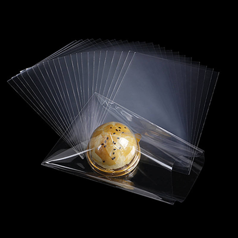 Factory Supplier Custom Transparent Packaging Candy Plastic Bag with Adhesive Tape