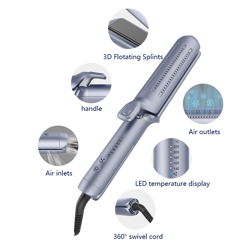 Cold Air Customization Dual-Use Straightener and Curling Iron