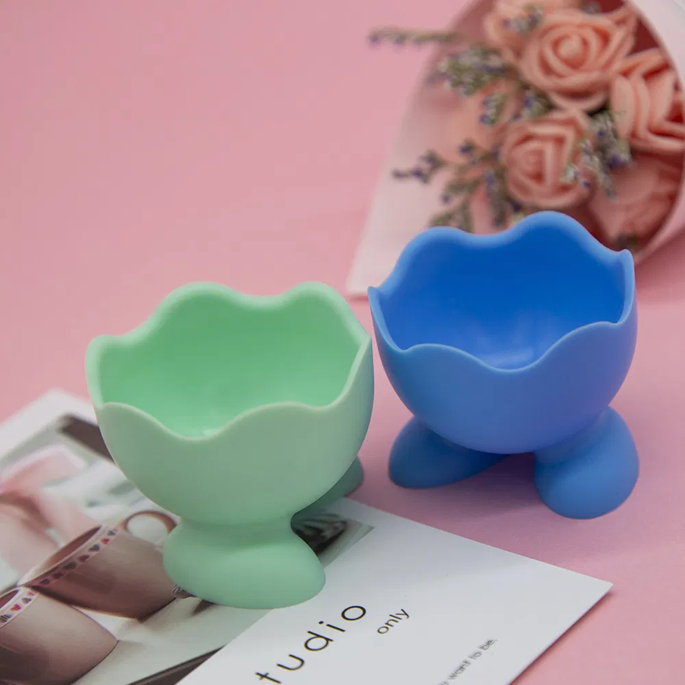 Silicone Powder Puff Storage Rack Silicone Egg Tray Powder Puff Drying Box