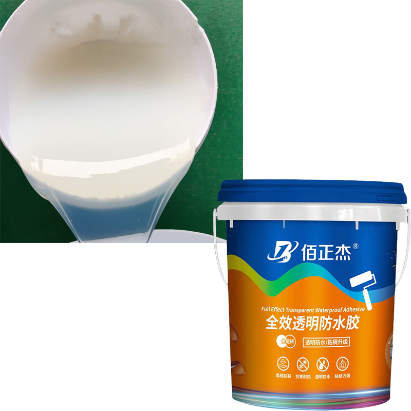Affordable Liquid Transparent Adhesive Waterproof Coating Material for Waterproofing