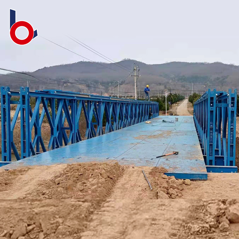 Robust Anti Slip Precast Weatherproof Curb for Bailey Steel Bridge