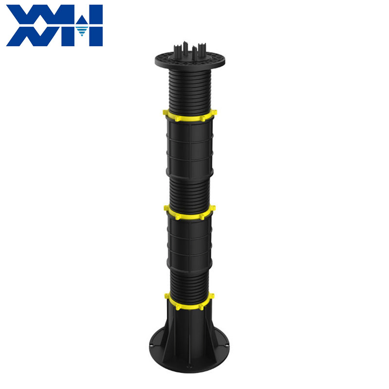 Outdoor Deck Ceramic Tiles Flooring Joist Raised Floor Accessory Self-Leveling Paver Support Adjustable Plastic Pedestal