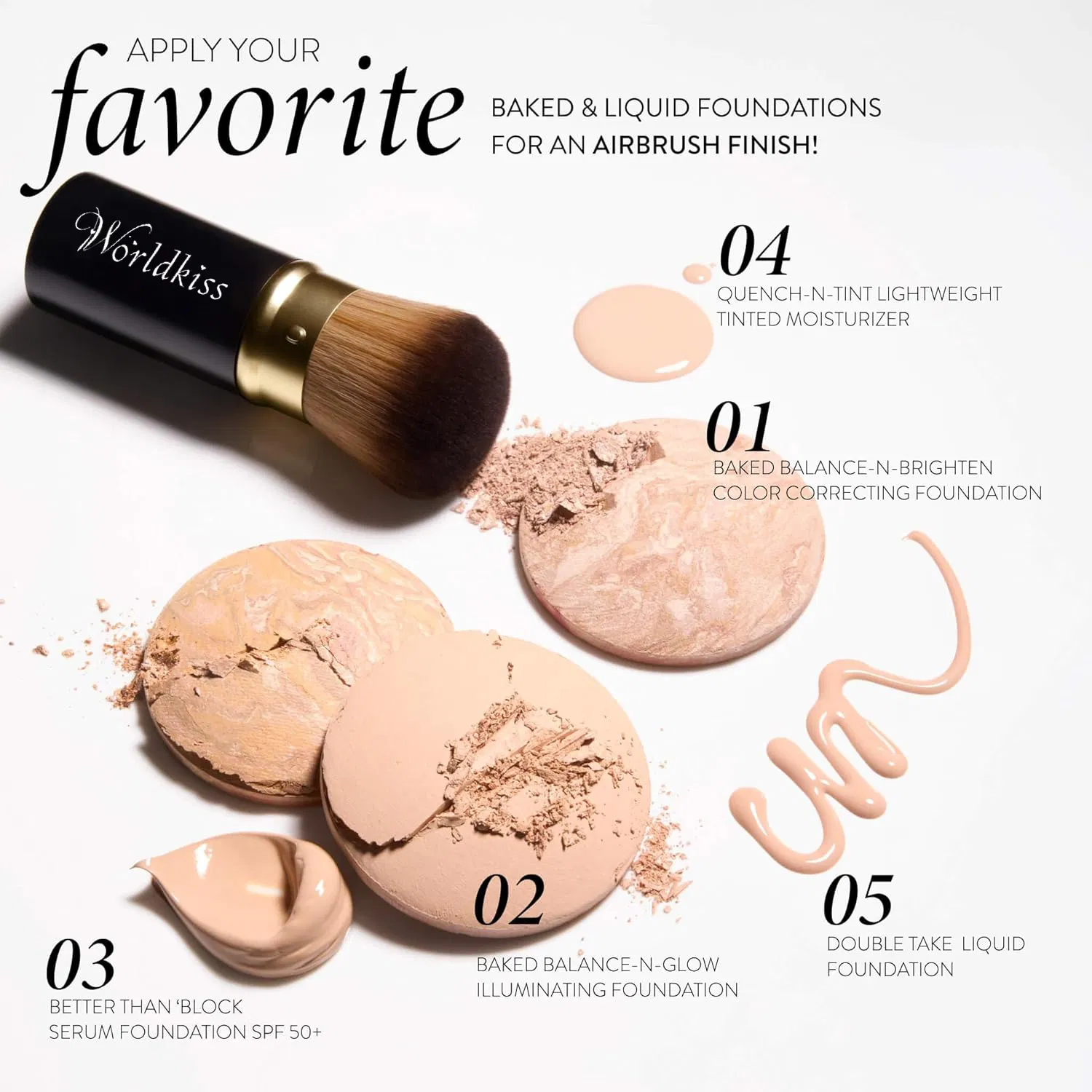 Wholesale Retractable Black Kabuki Face Liquid Cream Powder Cosmetic Brush