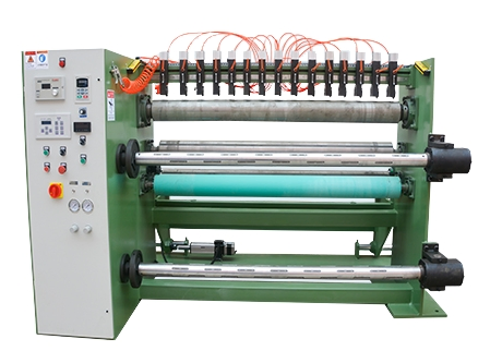 Станок для продольной резки абразивных рулонов Jumbo