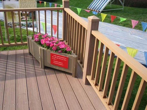 49*49mm Wood Plastic Composite WPC Baluster