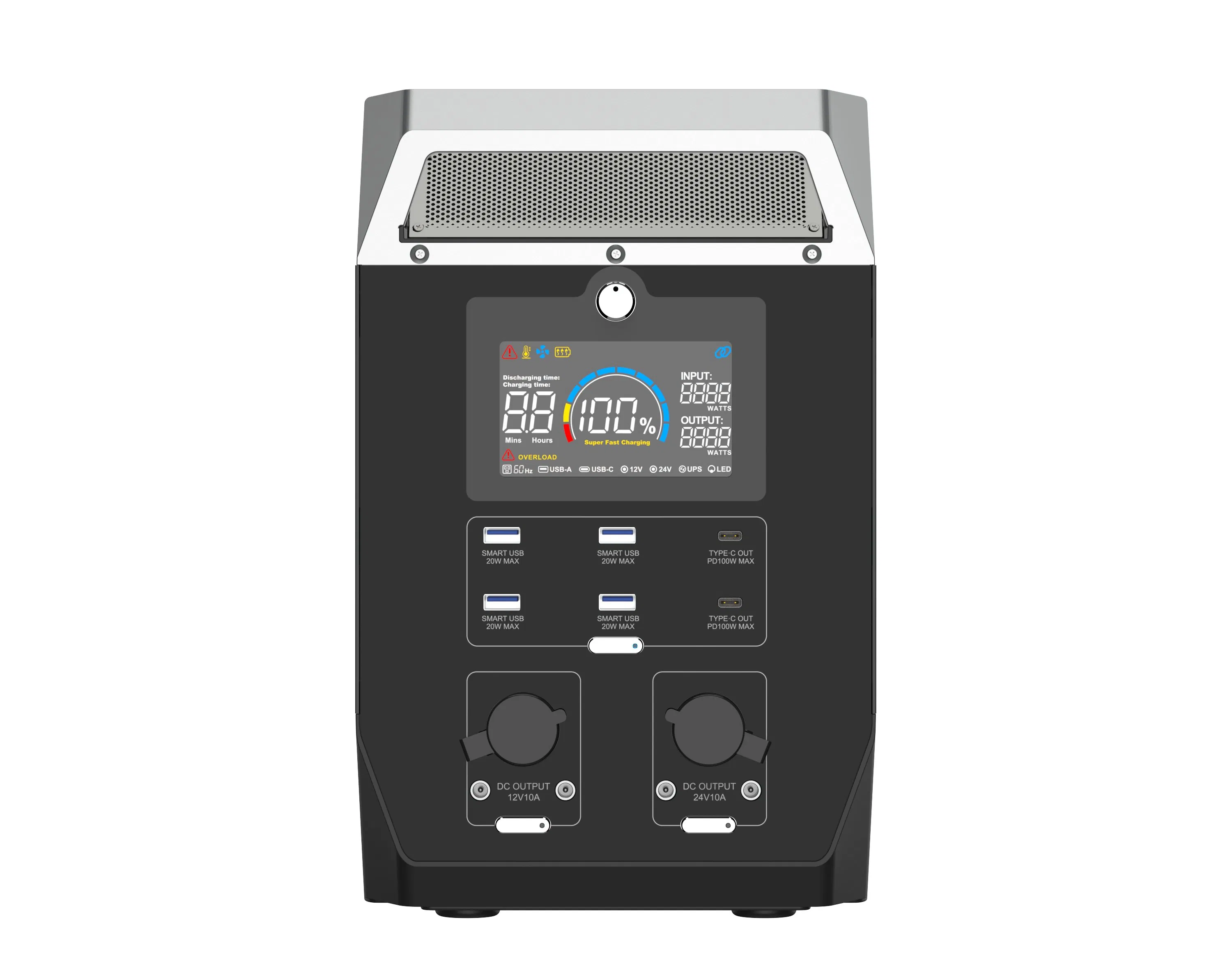 Camping Power Station 1kw 2kw 1kwh 2kwh LiFePO4 Battery Portable Power Bank