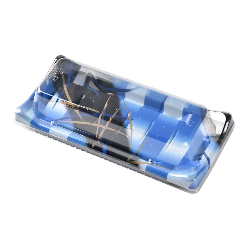Health and Safety Plastic Box for Food Food Container Storage Box Rectangle Sushi Tray Lunch Sushi Box