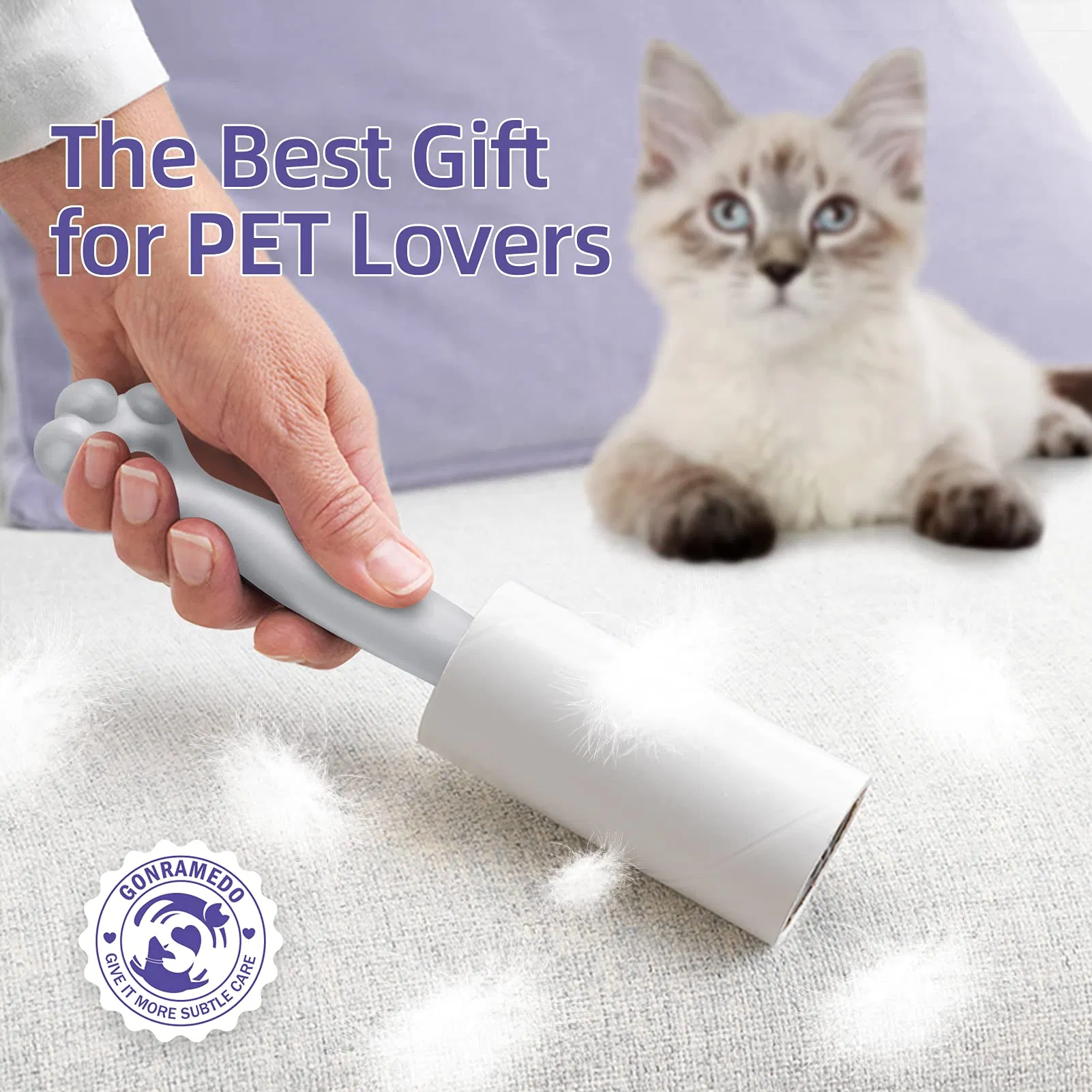 Remover Clothes Fur Blankets Dog Cat Pet Hair Extra Sticky Lint Rollers