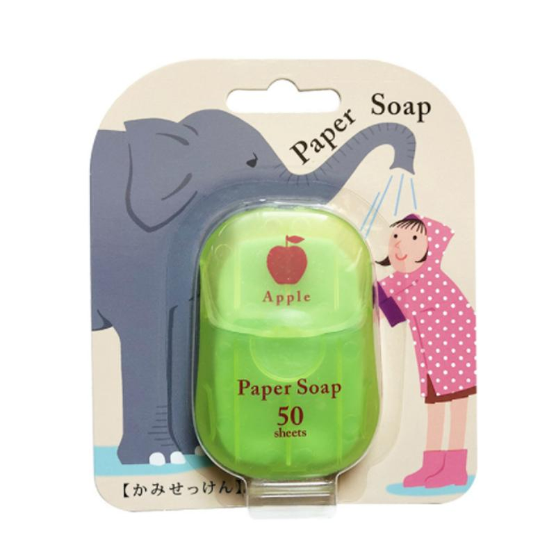 Cleaning Paper Soap Sheets Disposable Portable Mini Soap Paper for Travel