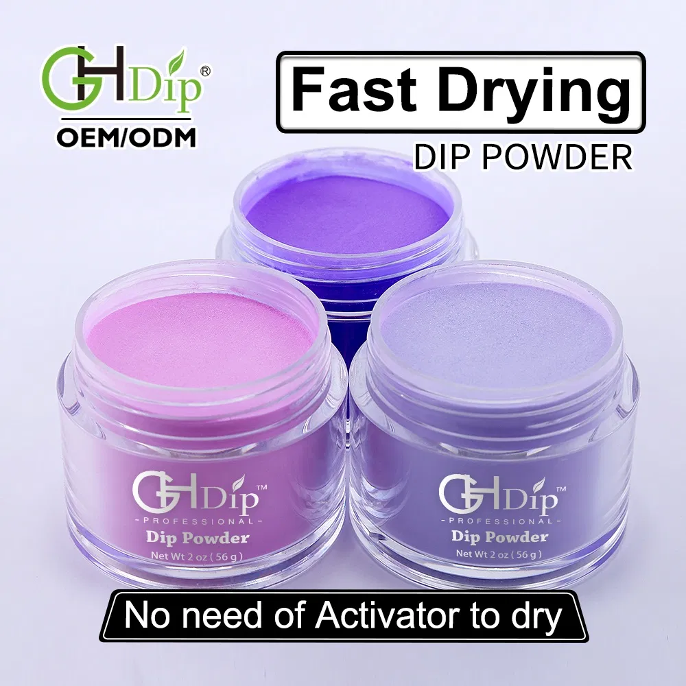 2019 New Trend Fast Drying Nail Dipping Powder Gelous Colors for Quick DIP Nails Art