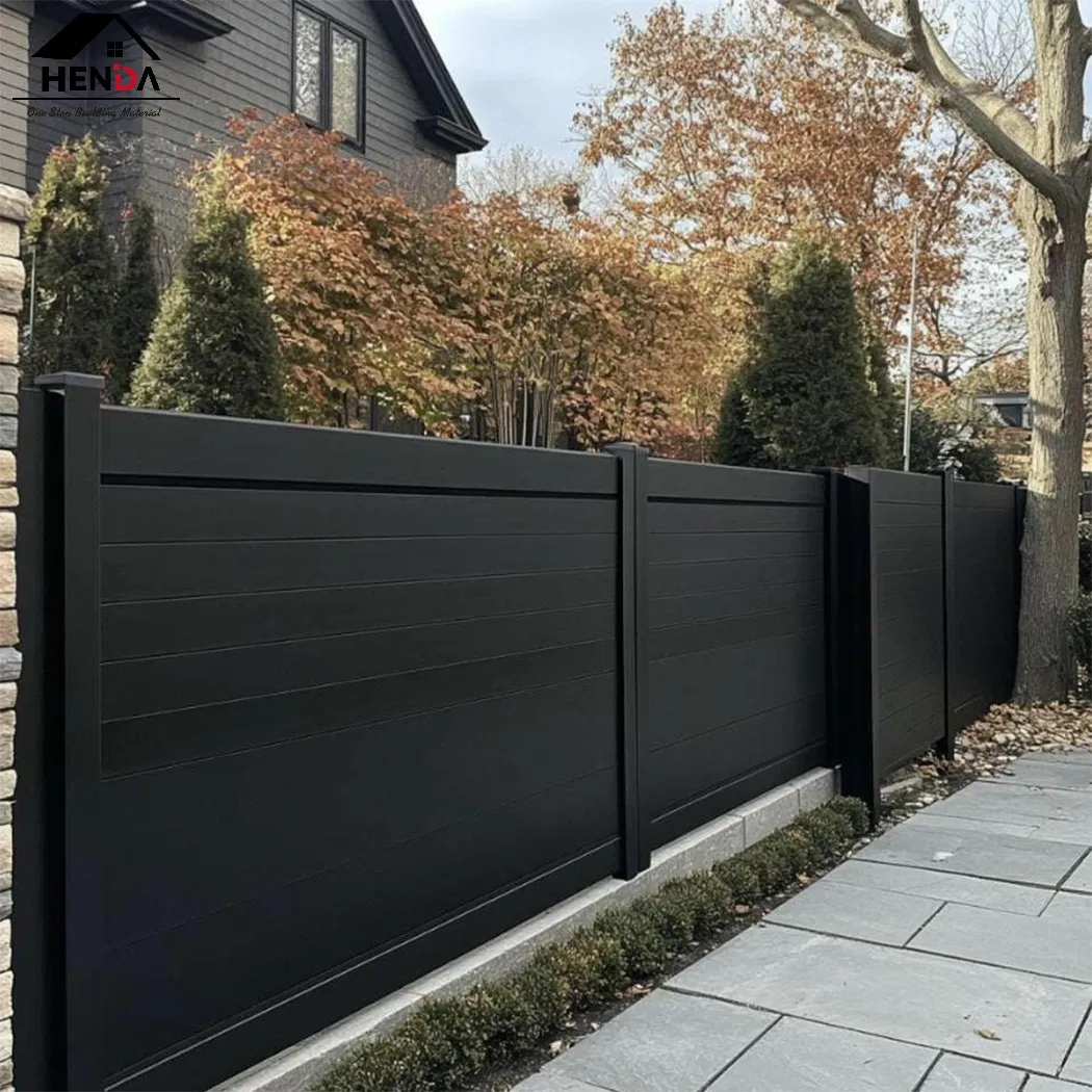 Premium PVC Fence/ Effortless Assembled Semi Privacy & Weather Proof Residential Boundary Solution